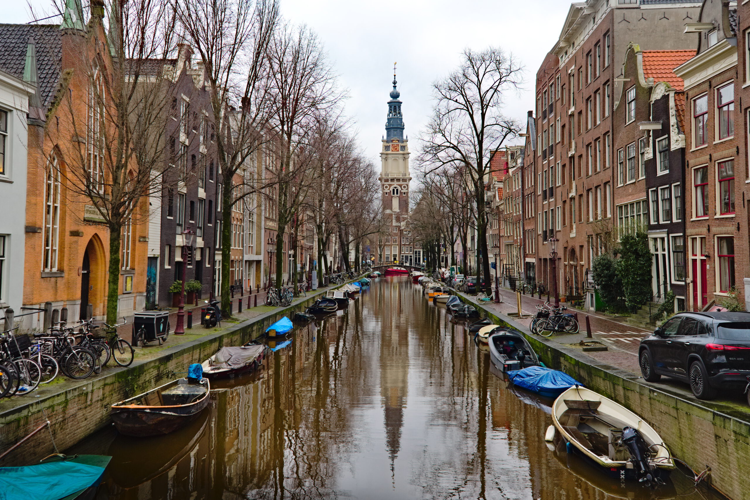 View on the Zuiderkerk and the Groenburgwal